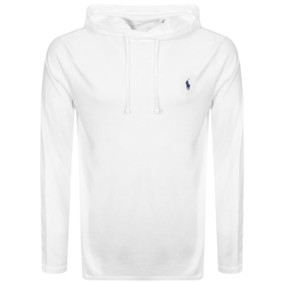 Alternative Image for ProductRalph Lauren Long Sleeved Hooded T Shirt Cream1